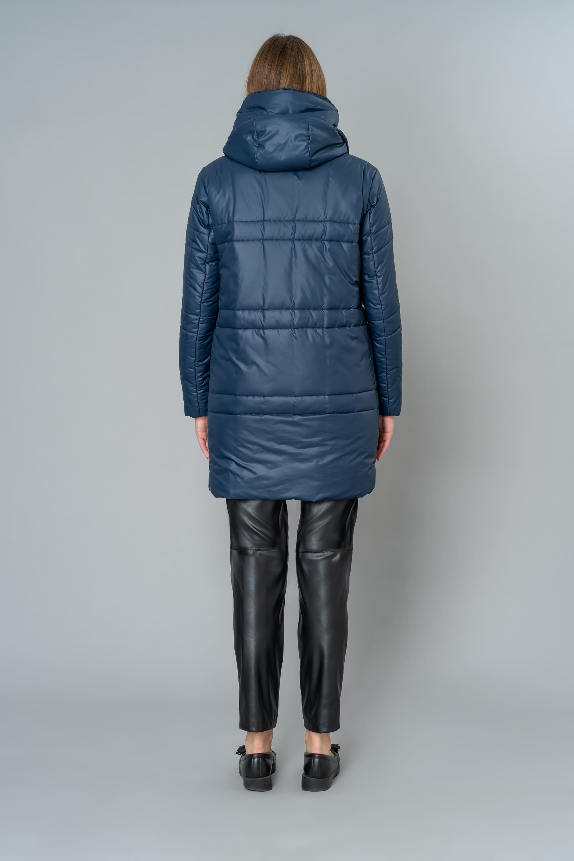 КУРТКА ЖЕНСКАЯ ПЛАЩЕВАЯ УТЕПЛЕННАЯ 4S-10320-1 купить в интернет