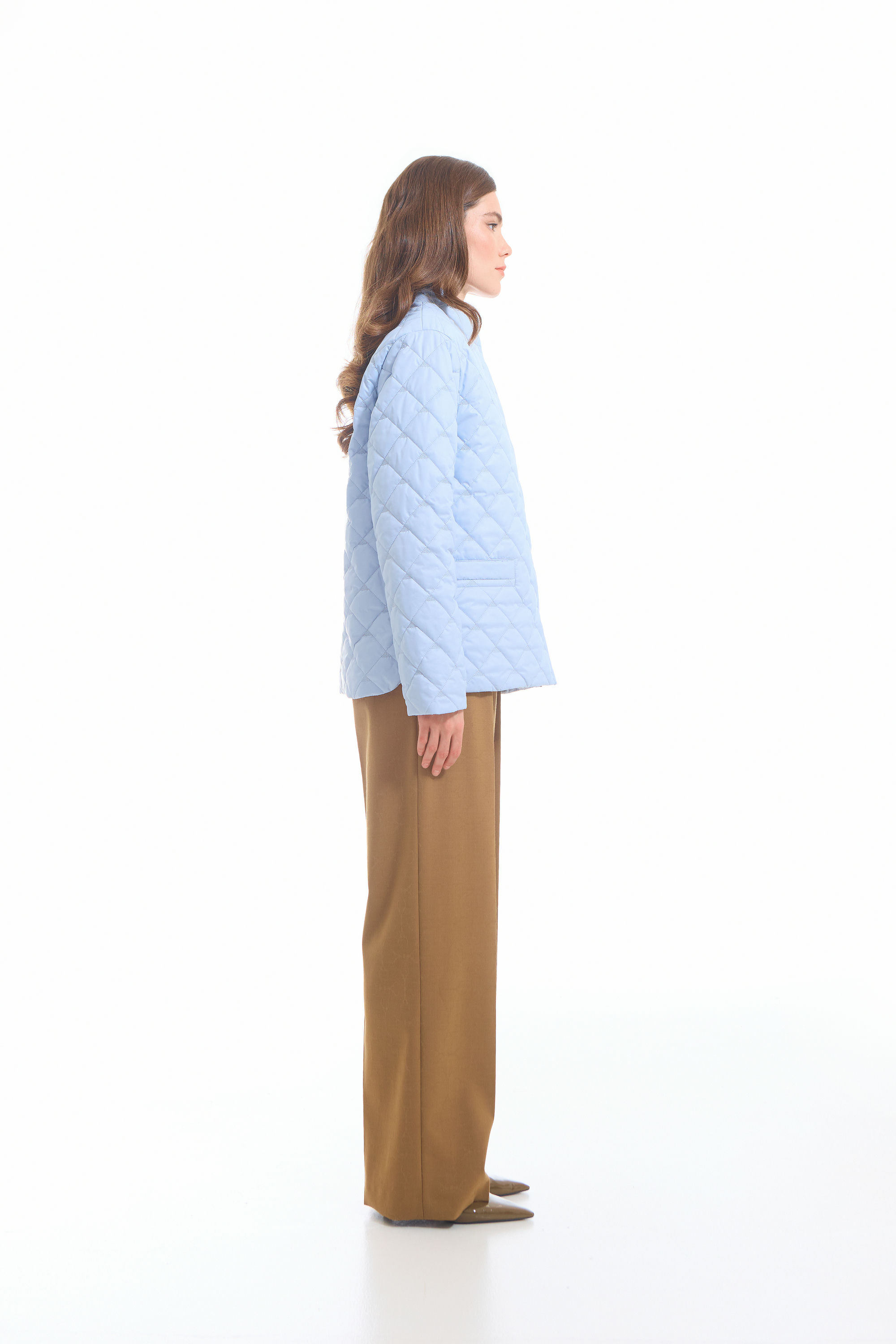 КУРТКА ЖЕНСКАЯ ПЛАЩЕВАЯ УТЕПЛЕННАЯ 4-2029