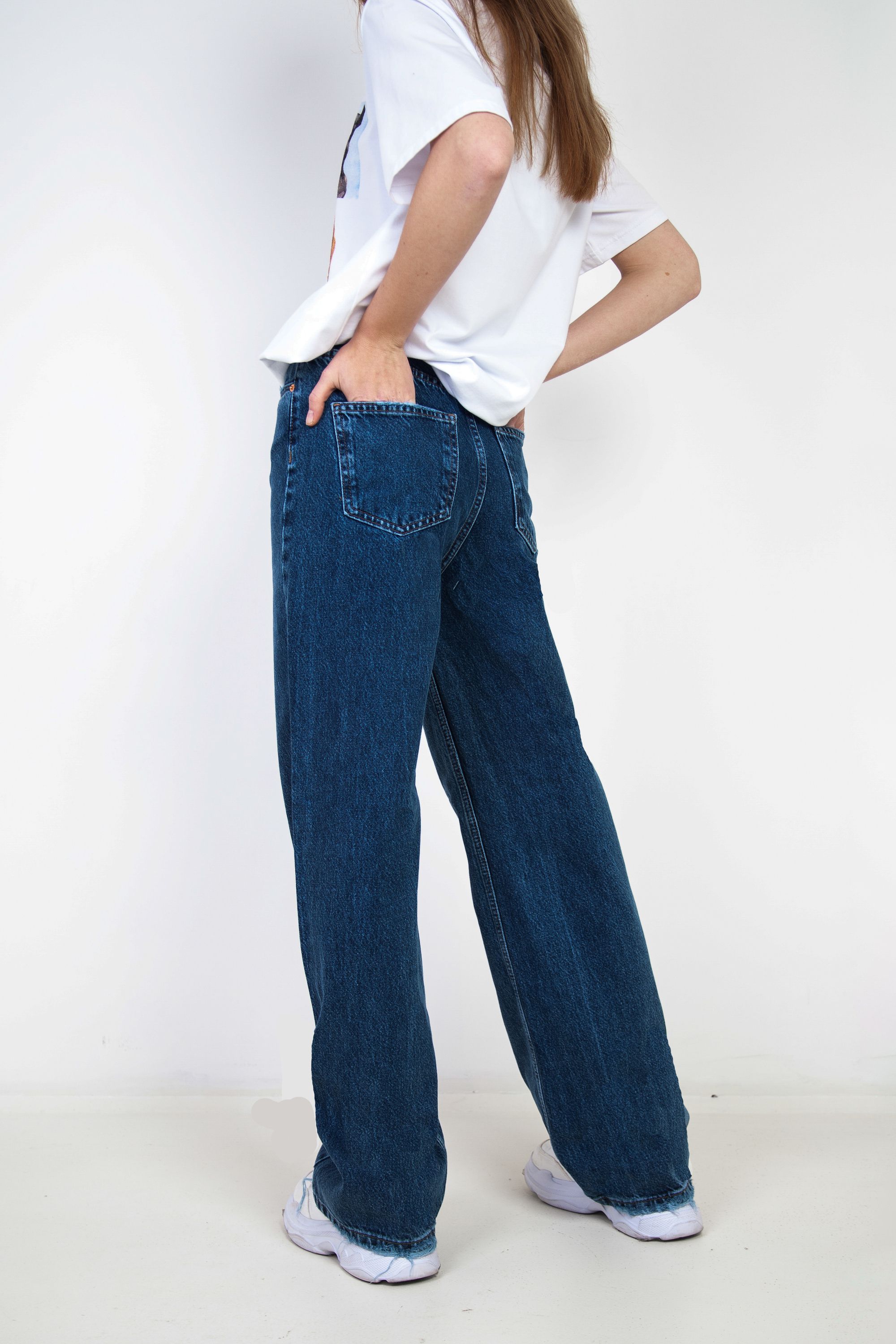 Брюки джинсовые женские "FAF" 2640 2640
