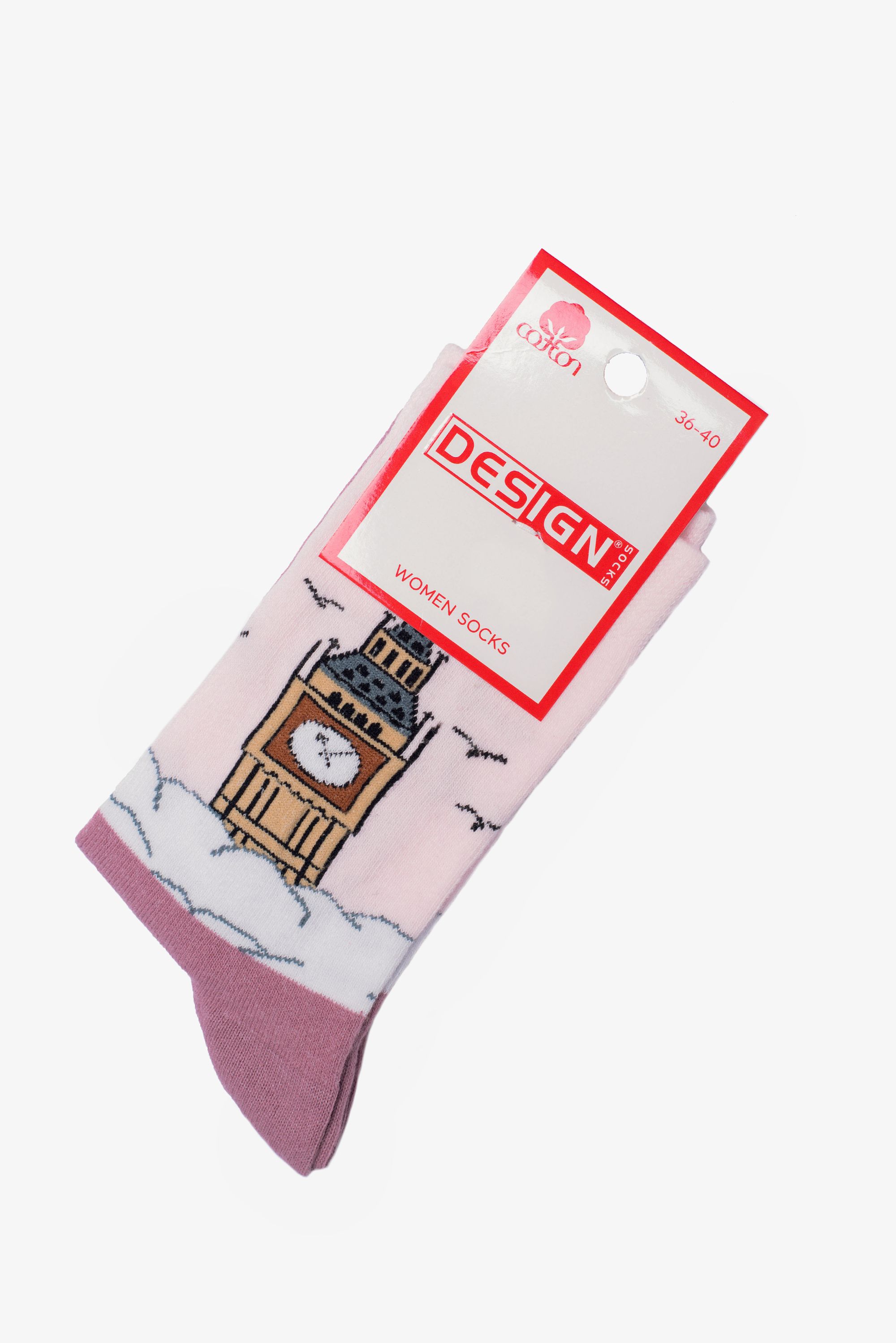 Носки женские "DESIGN SOCKS"    71 71