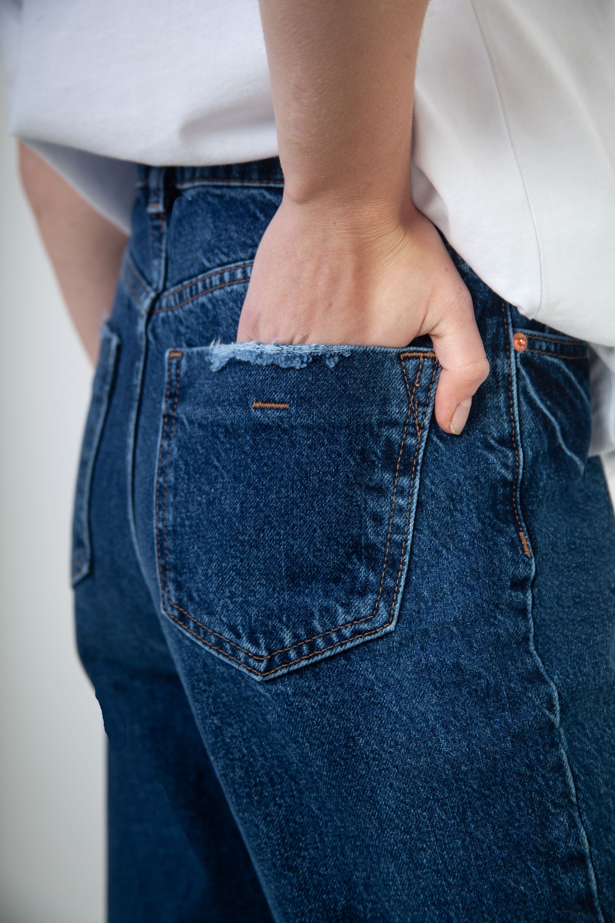 Брюки джинсовые женские "FAF" 2640 2640