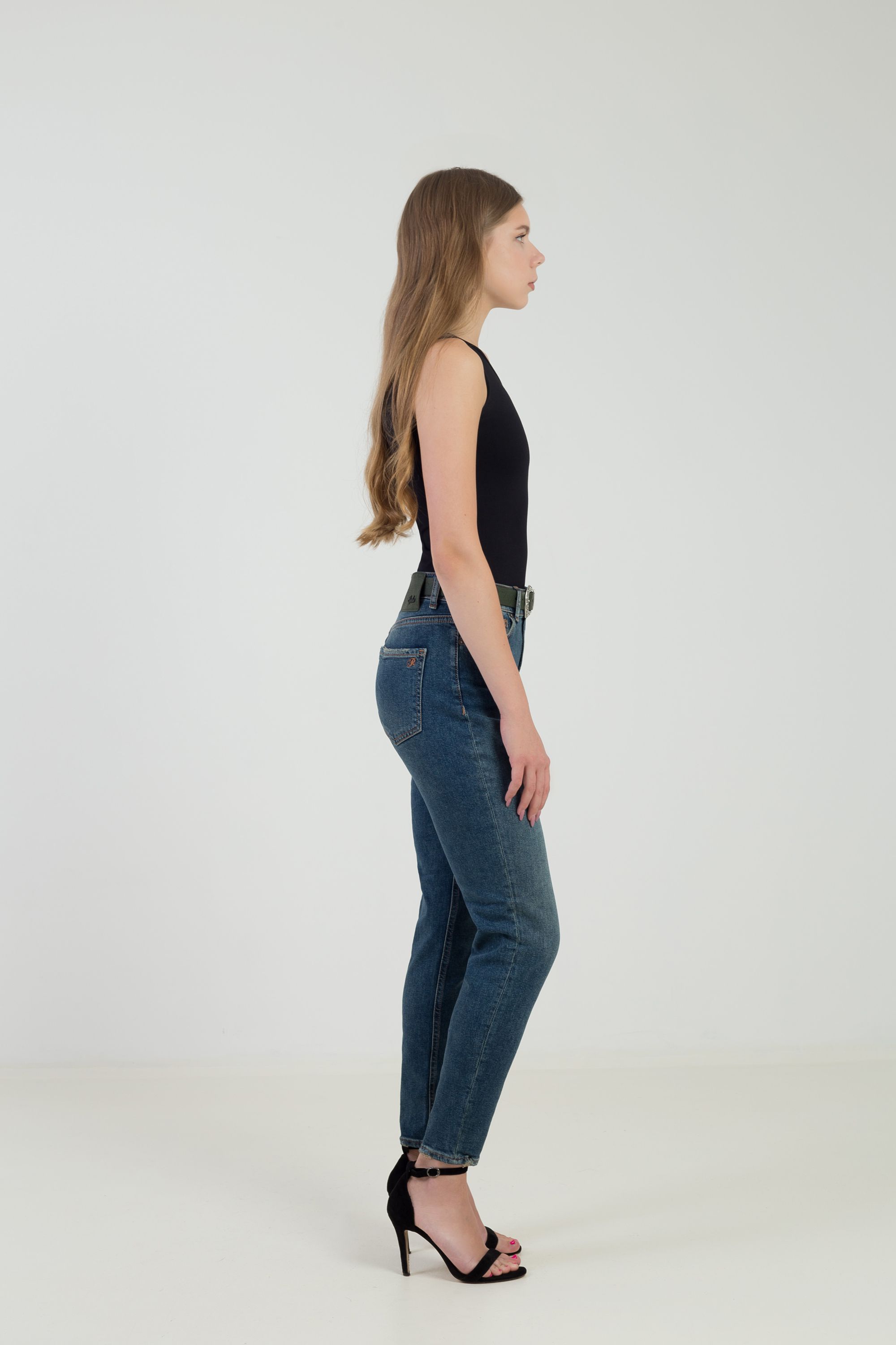 Брюки джинсовые женские "REPLUS" 1198-1 1198-1