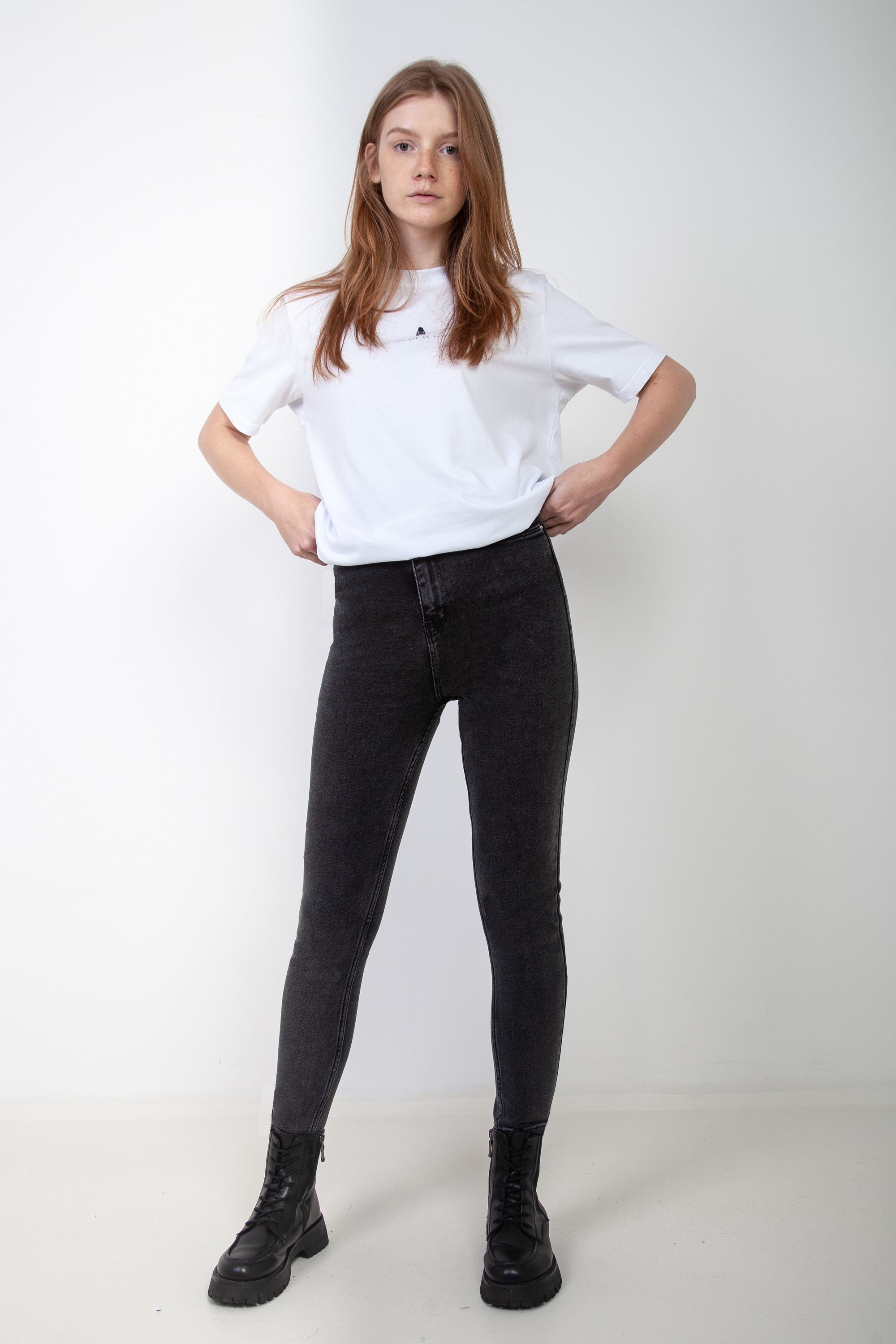 Брюки джинсовые женские "FAF" 2592 2592