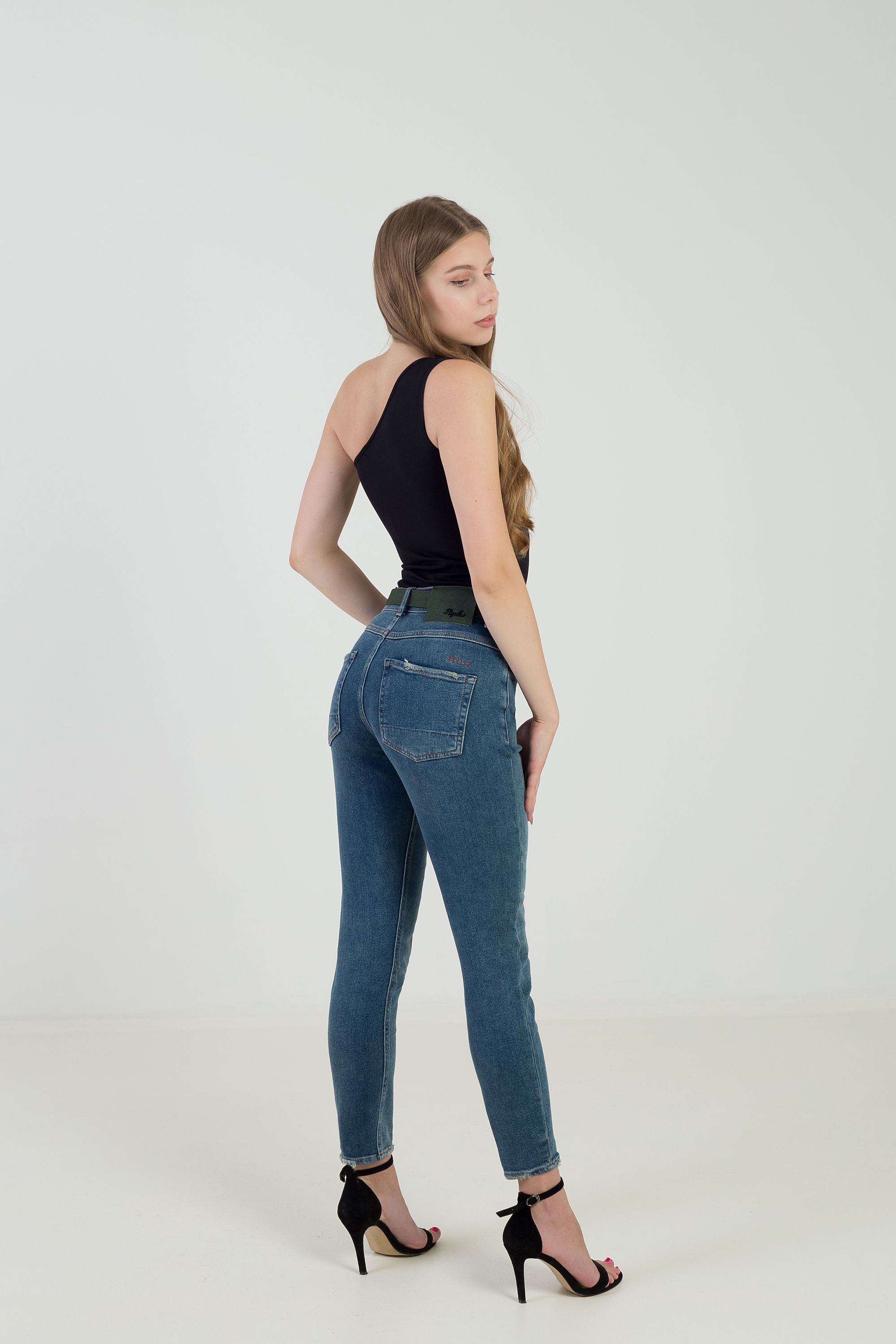 Брюки джинсовые женские "REPLUS" 11139 11139