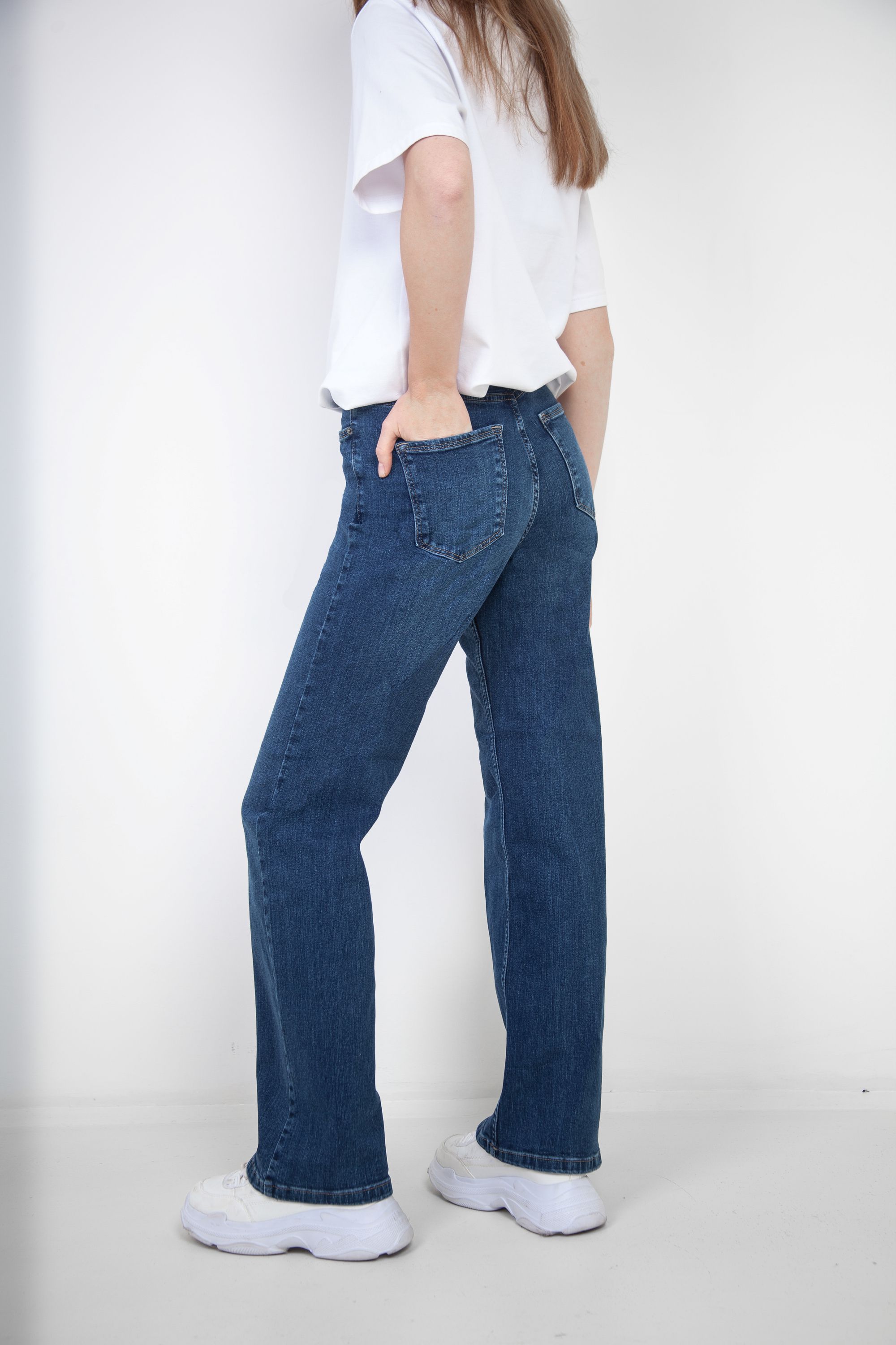 Брюки джинсовые женские "Lacarino" 6830 6830