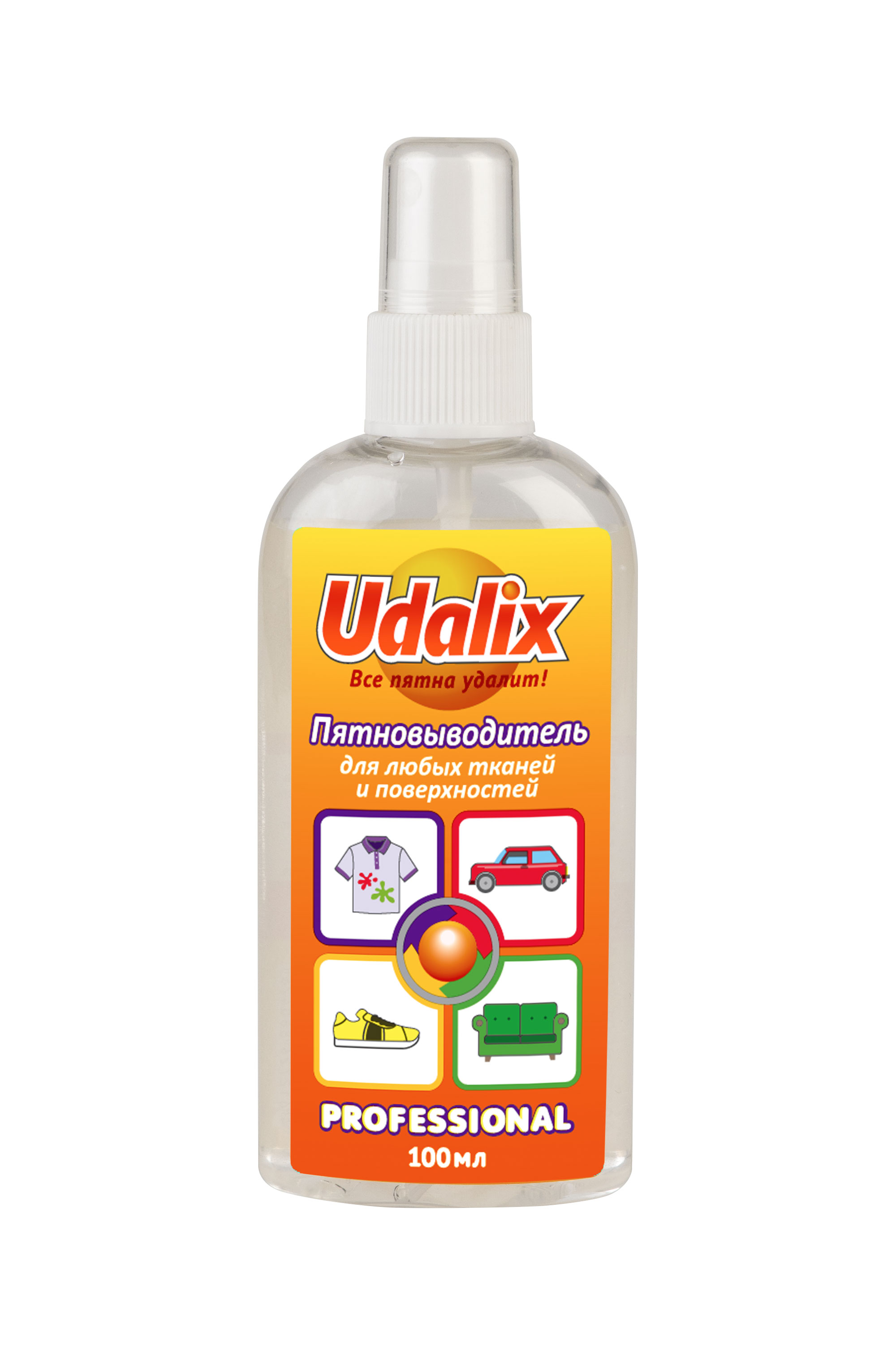 Пятновыводитель Udalix Professional (жидкий)