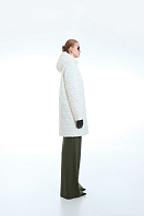 ПАЛЬТО ЖЕНСКОЕ ПЛАЩЕВОЕ УТЕПЛЕННОЕ 5-1644. Фото 3.