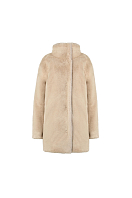 ПАЛЬТО ЖЕНСКОЕ ИЗ ИСКУССТВЕННОГО МЕХА 9-1595 . Фото 5.