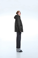 КУРТКА ЖЕНСКАЯ ПЛАЩЕВАЯ УТЕПЛЕННАЯ 4-1406. Фото 3.