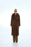 ПАЛЬТО ЖЕНСКОЕ ИЗ ИСКУССТВЕННОГО МЕХА 9-1604 . Фото 2.