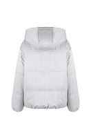 КУРТКА ЖЕНСКАЯ ПЛАЩЕВАЯ УТЕПЛЕННАЯ 4-1071. Фото 3.