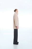 ПАЛЬТО ЖЕНСКОЕ ИЗ ИСКУССТВЕННОГО МЕХА 9-1595 . Фото 3.