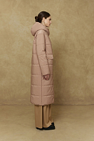 ПАЛЬТО ЖЕНСКОЕ ПЛАЩЕВОЕ УТЕПЛЕННОЕ 5-616. Фото 4.