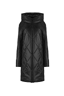 ПАЛЬТО ЖЕНСКОЕ ПЛАЩЕВОЕ УТЕПЛЕННОЕ 5-1072. Фото 1.