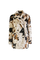 ПАЛЬТО ЖЕНСКОЕ ИЗ ИСКУССТВЕННОГО МЕХА 9-2023 . Фото 5.