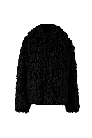 ПАЛЬТО ЖЕНСКОЕ ИЗ ИСКУССТВЕННОГО МЕХА 9-2496 . Фото 1.