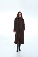 ПАЛЬТО ЖЕНСКОЕ ИЗ ИСКУССТВЕННОГО МЕХА 9-1597 . Фото 1.