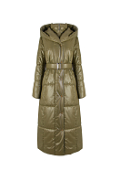 ПАЛЬТО ЖЕНСКОЕ ПЛАЩЕВОЕ УТЕПЛЕННОЕ 5-1645. Фото 1.