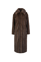 ПАЛЬТО ЖЕНСКОЕ ИЗ ИСКУССТВЕННОГО МЕХА 9-1597 . Фото 5.