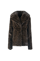 ПАЛЬТО ЖЕНСКОЕ ИЗ ИСКУССТВЕННОГО МЕХА 9-1647 . Фото 6.