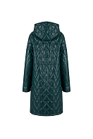 ПАЛЬТО ЖЕНСКОЕ ПЛАЩЕВОЕ УТЕПЛЕННОЕ 5-1139. Фото 3.