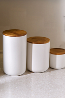  Набор керамических банок для сыпучих продуктов CD005 . Фото 1.