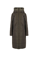 ПАЛЬТО ЖЕНСКОЕ ПЛАЩЕВОЕ УТЕПЛЕННОЕ 5-1791 . Фото 1.