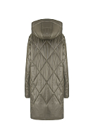 ПАЛЬТО ЖЕНСКОЕ ПЛАЩЕВОЕ УТЕПЛЕННОЕ 5-1072. Фото 6.