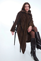 ПАЛЬТО ЖЕНСКОЕ ИЗ ИСКУССТВЕННОГО МЕХА 9-1597 . Фото 2.