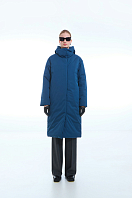 ПАЛЬТО ЖЕНСКОЕ ПЛАЩЕВОЕ УТЕПЛЕННОЕ 5-1621. Фото 1.
