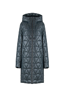 ПАЛЬТО ЖЕНСКОЕ ПЛАЩЕВОЕ УТЕПЛЕННОЕ 5-1644. Фото 1.