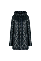 КУРТКА ЖЕНСКАЯ ПЛАЩЕВАЯ УТЕПЛЕННАЯ 4-1138-1. Фото 1.