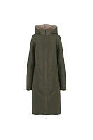 ПАЛЬТО ЖЕНСКОЕ ПЛАЩЕВОЕ УТЕПЛЕННОЕ 5-1900 . Фото 1.