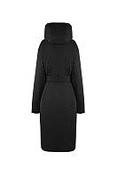 ПАЛЬТО ЖЕНСКОЕ ПЛАЩЕВОЕ УТЕПЛЕННОЕ 5-1621. Фото 3.