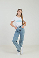 Брюки джинсовые женские "REAL BLUE" 3520 3520 . Фото 1.