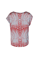 БЛУЗКА ЖЕНСКАЯ 2К-1486. Фото 6.