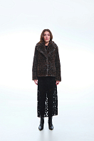 ПАЛЬТО ЖЕНСКОЕ ИЗ ИСКУССТВЕННОГО МЕХА 9-1647 . Фото 3.