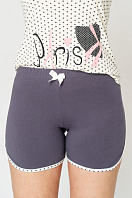 Комплект женский (майка,шорты пижамные) MISS VICTO 11800 11800 . Фото 2.