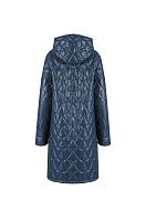 ПАЛЬТО ЖЕНСКОЕ ПЛАЩЕВОЕ УТЕПЛЕННОЕ 5-1139. Фото 6.