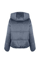 КУРТКА ЖЕНСКАЯ ПЛАЩЕВАЯ УТЕПЛЕННАЯ 4-1071. Фото 7.