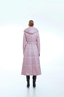 ПАЛЬТО ЖЕНСКОЕ ПЛАЩЕВОЕ УТЕПЛЕННОЕ 5-1645. Фото 6.