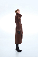 ПАЛЬТО ЖЕНСКОЕ ИЗ ИСКУССТВЕННОГО МЕХА 9-966 . Фото 4.