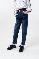 Брюки джинсовые для девочек (осенне-зимнего ассорт 20081 20081 для девочек. Фото 4.
