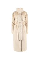 ПАЛЬТО ЖЕНСКОЕ ИЗ ИСКУССТВЕННОГО МЕХА 9-2624 . Фото 1.