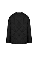 КУРТКА ЖЕНСКАЯ ПЛАЩЕВАЯ УТЕПЛЕННАЯ 4P-2441 . Фото 3.