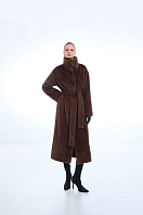 ПАЛЬТО ЖЕНСКОЕ ИЗ ИСКУССТВЕННОГО МЕХА 9-966 . Фото 3.