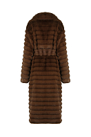 ПАЛЬТО ЖЕНСКОЕ ИЗ ИСКУССТВЕННОГО МЕХА 9-1604 . Фото 9.