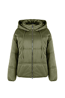 КУРТКА ЖЕНСКАЯ ПЛАЩЕВАЯ УТЕПЛЕННАЯ 4-1071. Фото 1.